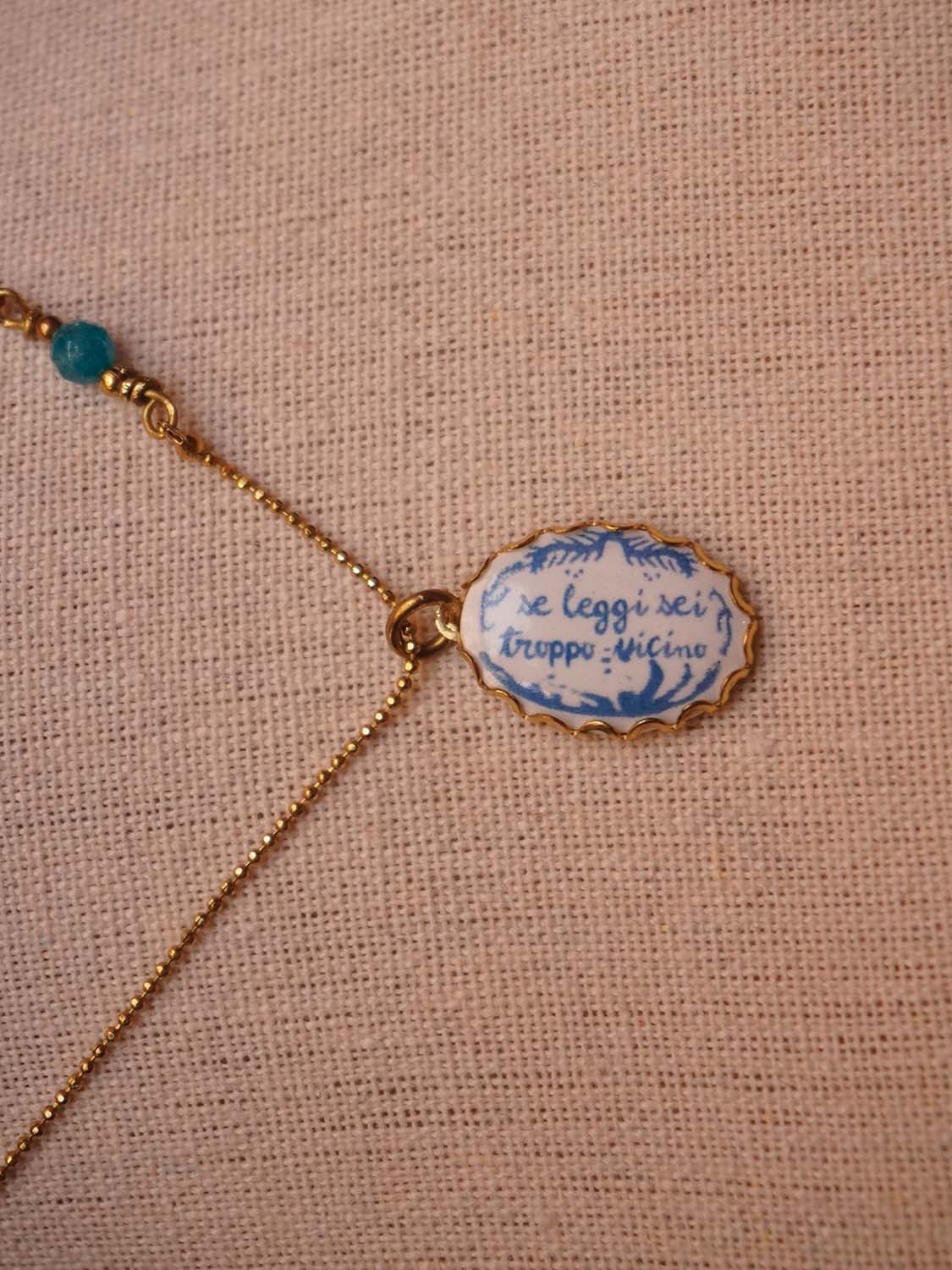 Collana in ceramica