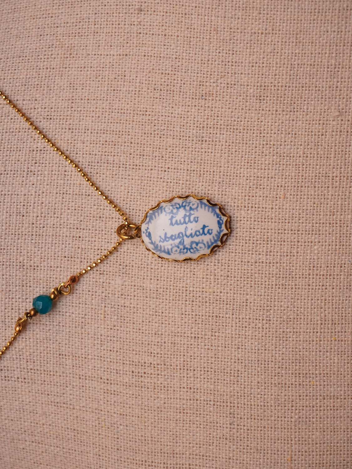 Collana in ceramica