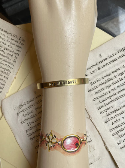 Bracciale inciso