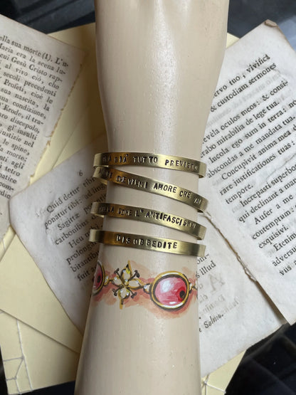 Bracciale inciso