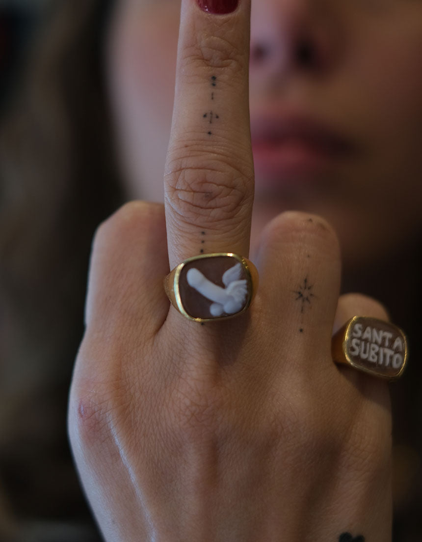 Anello Cameo - P*ne