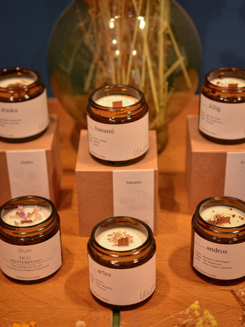 Candele profumate Lilium