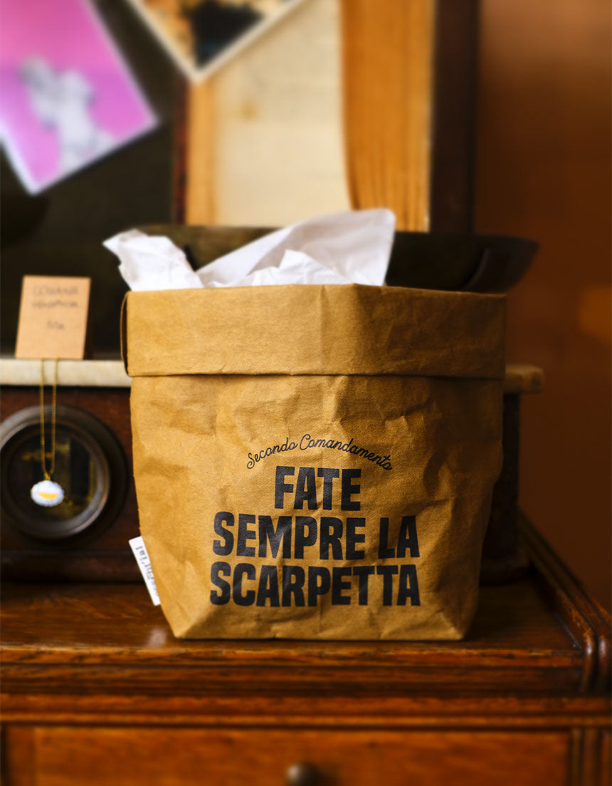 Porta Pane - Fate sempre la scarpetta