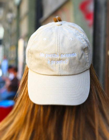 Cappello ricamato