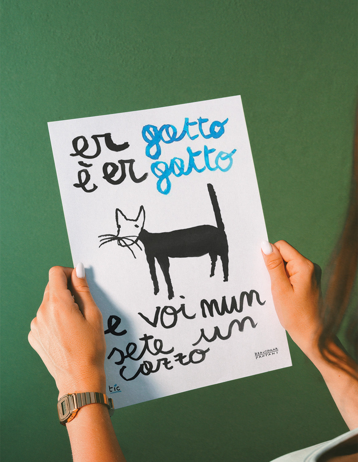 Poster Er gatto è Er gatto